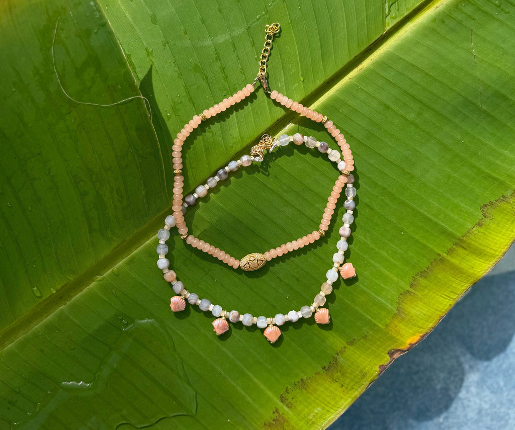 seashell social necklace