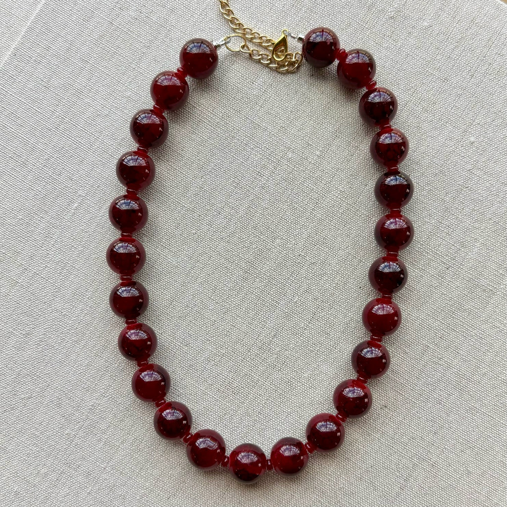 merlot necklace