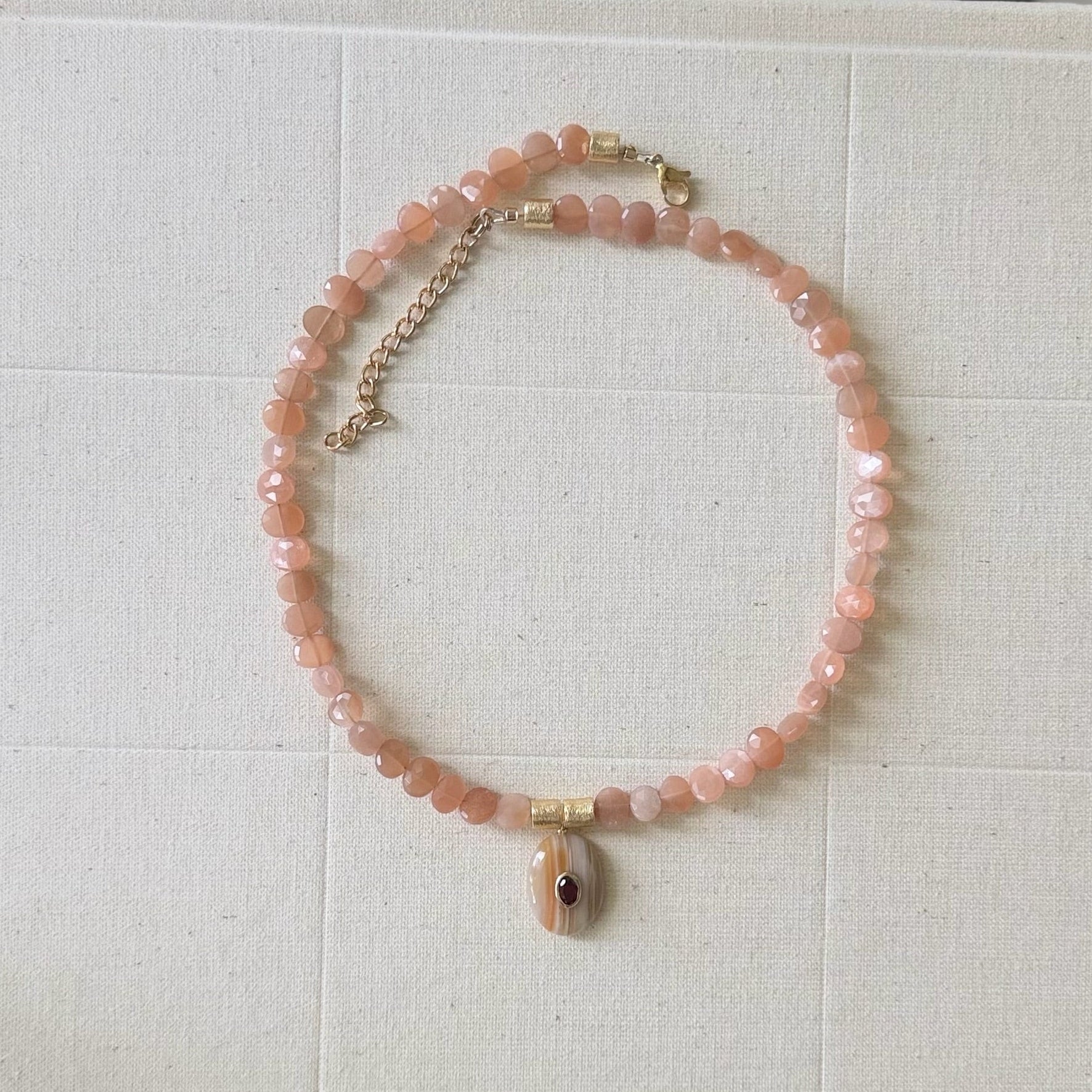blush heirloom necklace