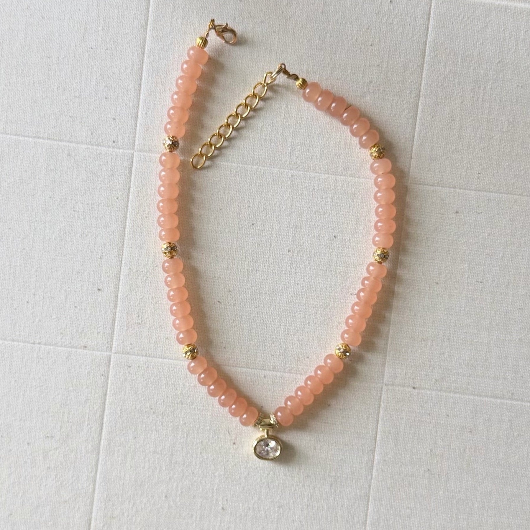 peach bellini necklace