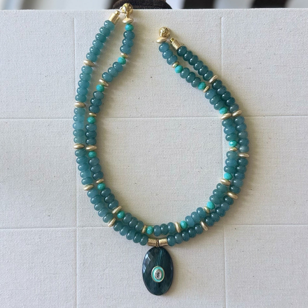 The Blue Grotto Necklace