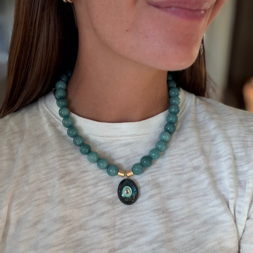 The Azure Eye Necklace