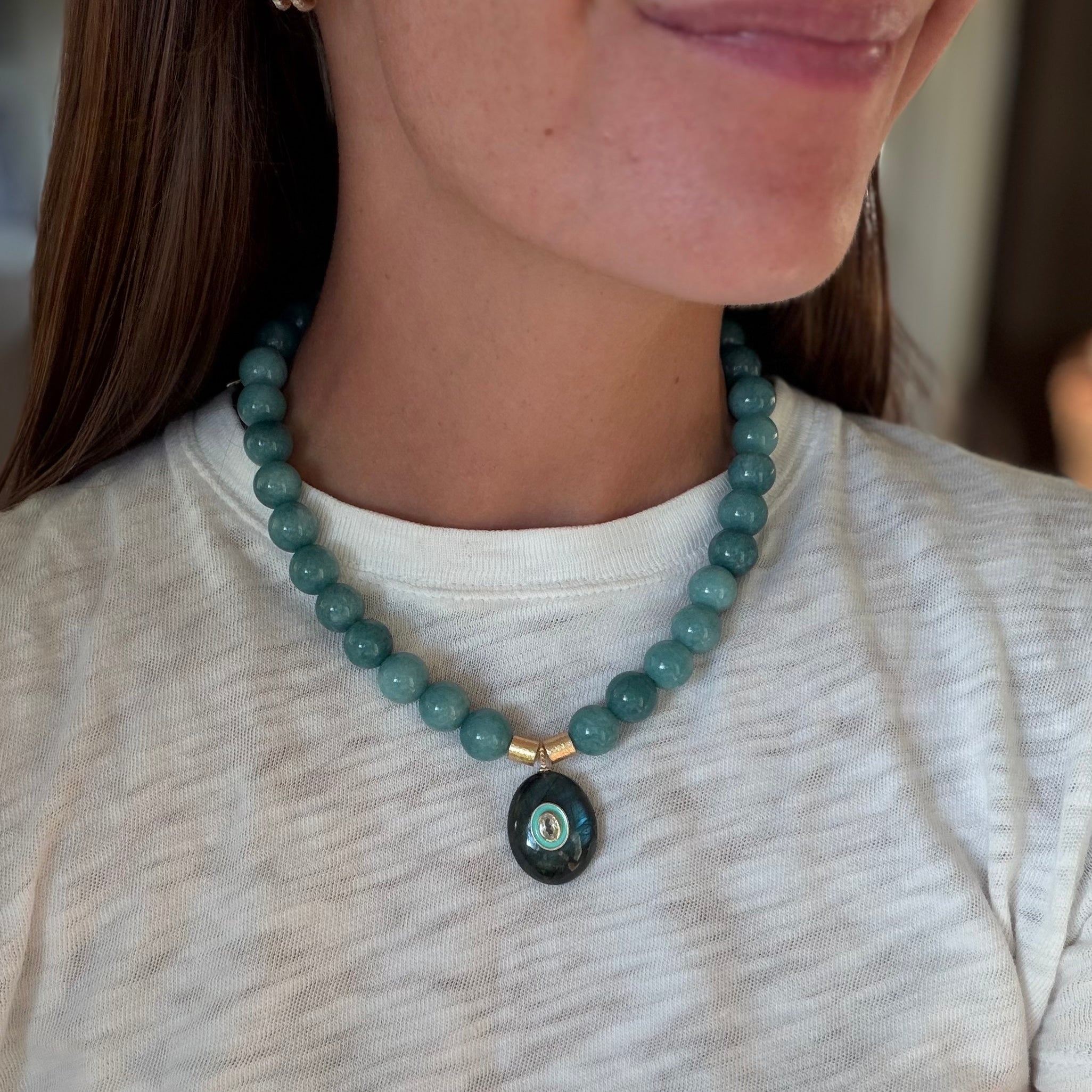 The Azure Eye Necklace
