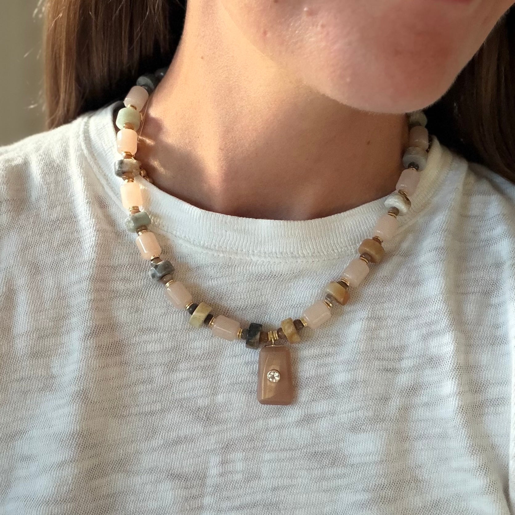 The Blush Cove Necklace