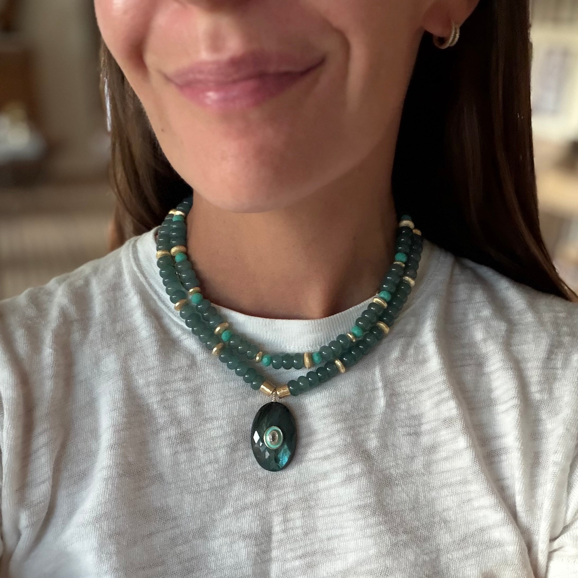 The Blue Grotto Necklace