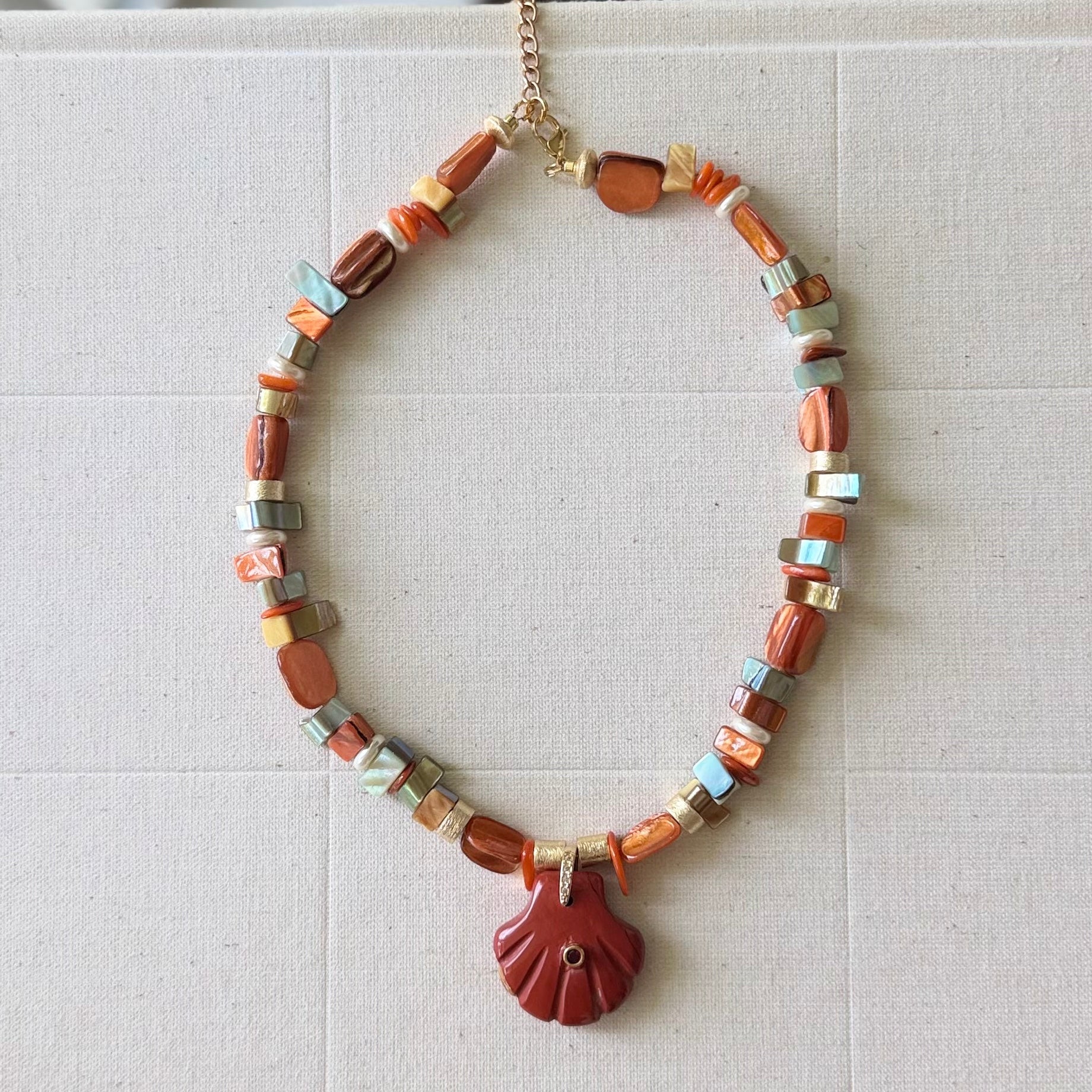 The Terracotta Tide Necklace
